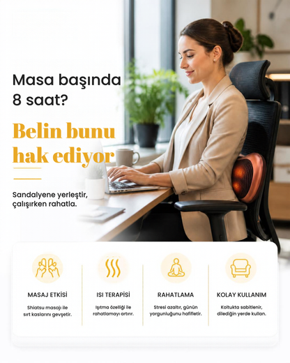 Revalivo Shiatsu Masaj Yastığı