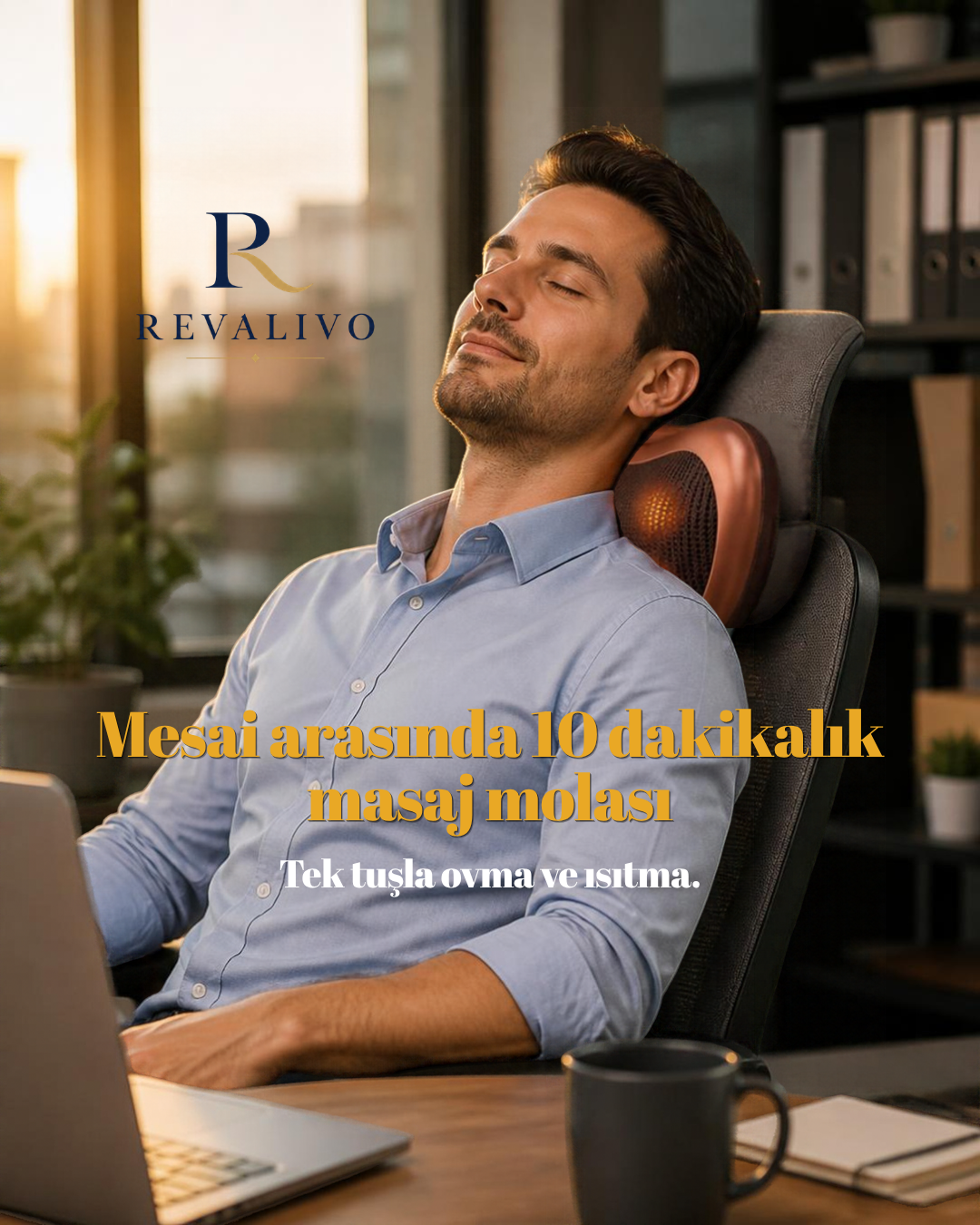 Revalivo Shiatsu Masaj Yastığı