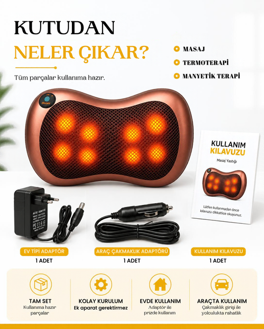 Revalivo Shiatsu Masaj Yastığı